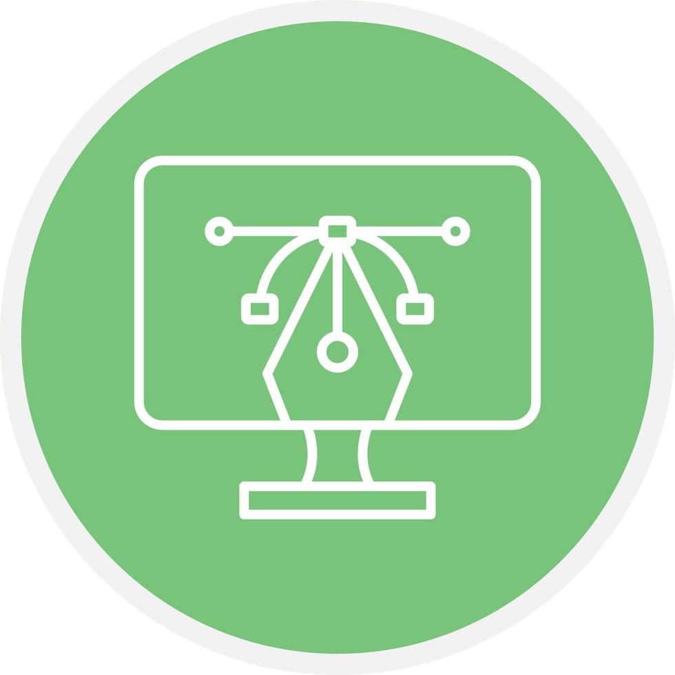 Graphic Design Line Circle vector