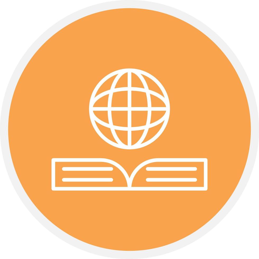 EBook Line Circle vector