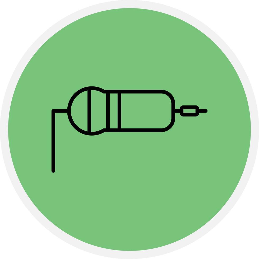 Resister Line Circle vector