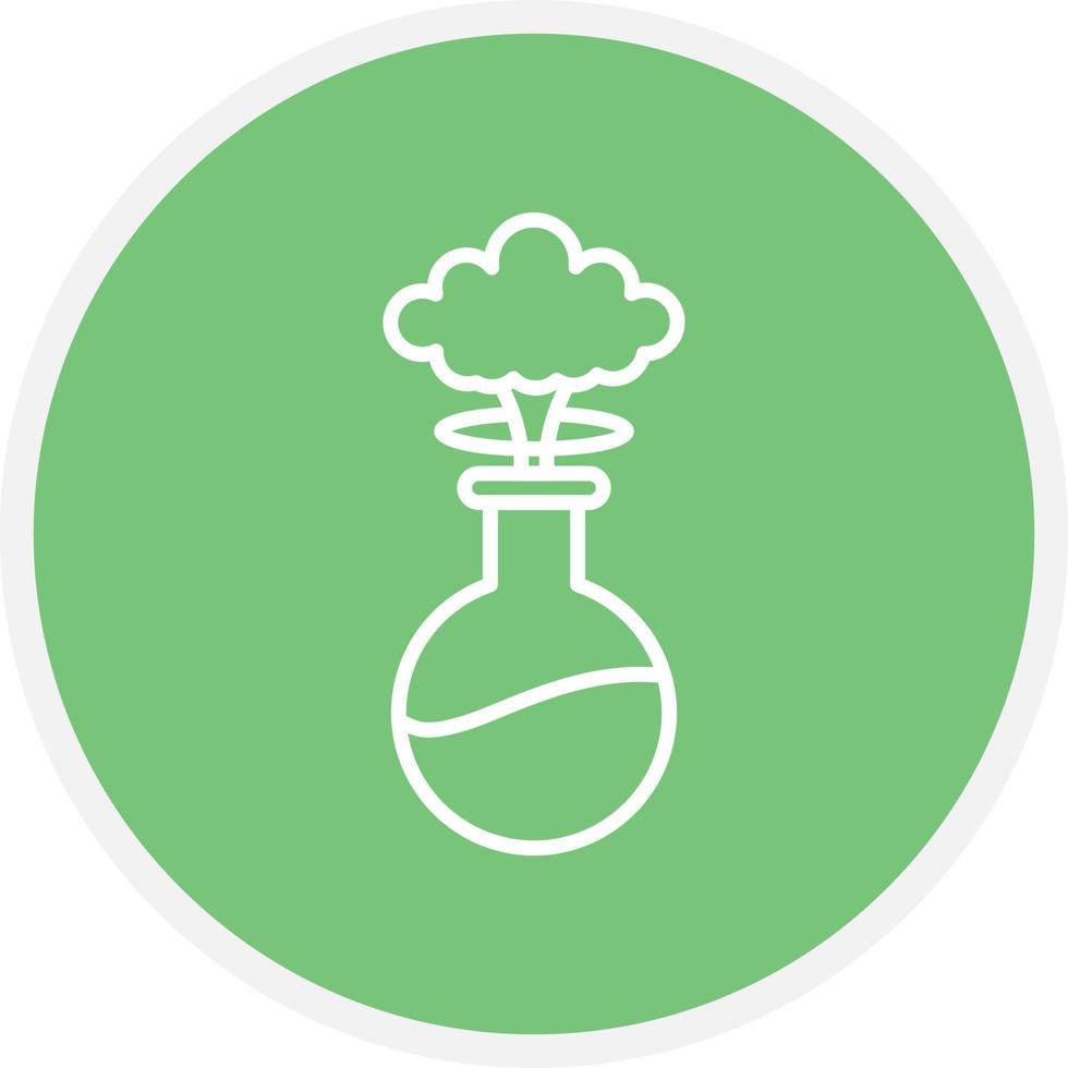 Lab Explosion Line Circle vector