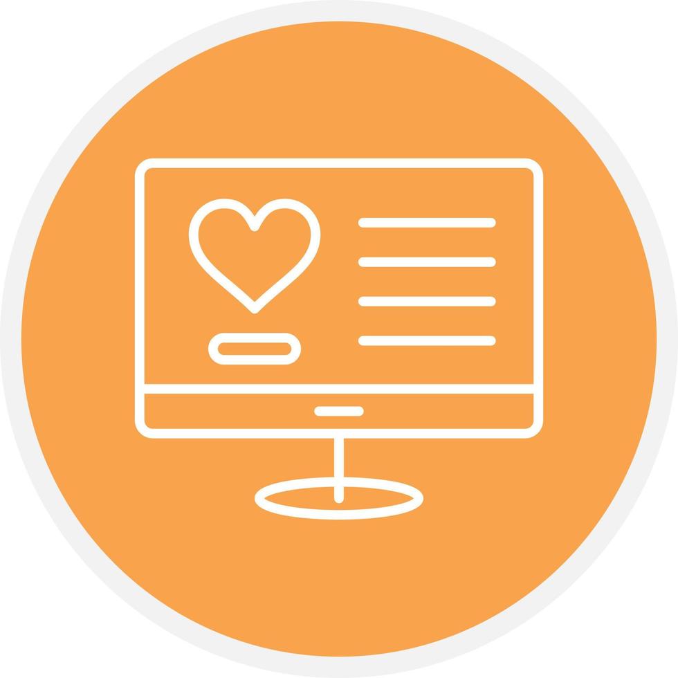 Website Line Circle vector