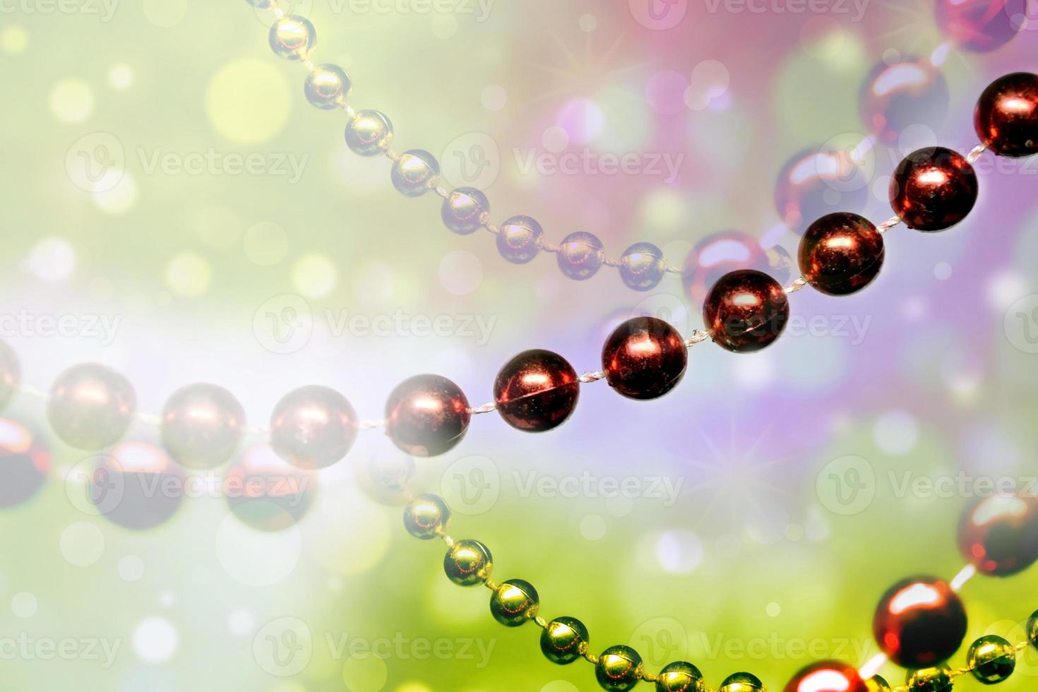 Christmas background of tinsel. photo