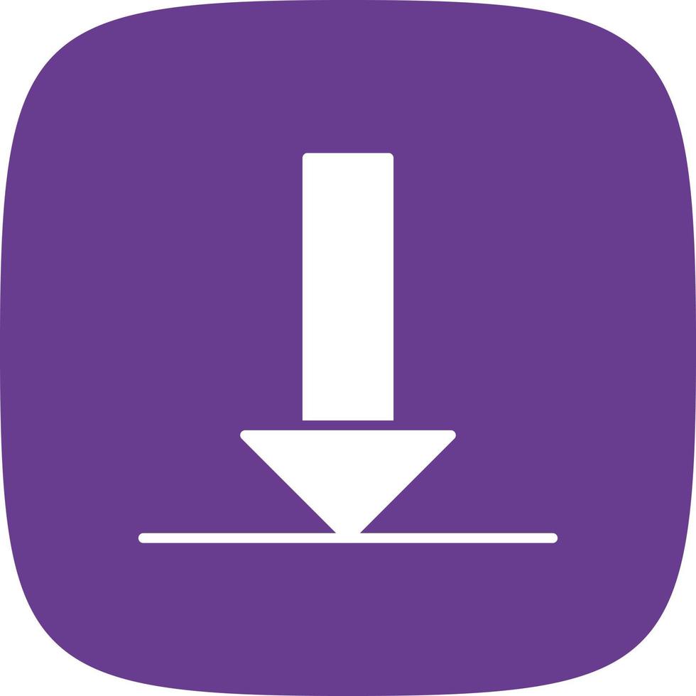 Download Glyph Round Corner vector