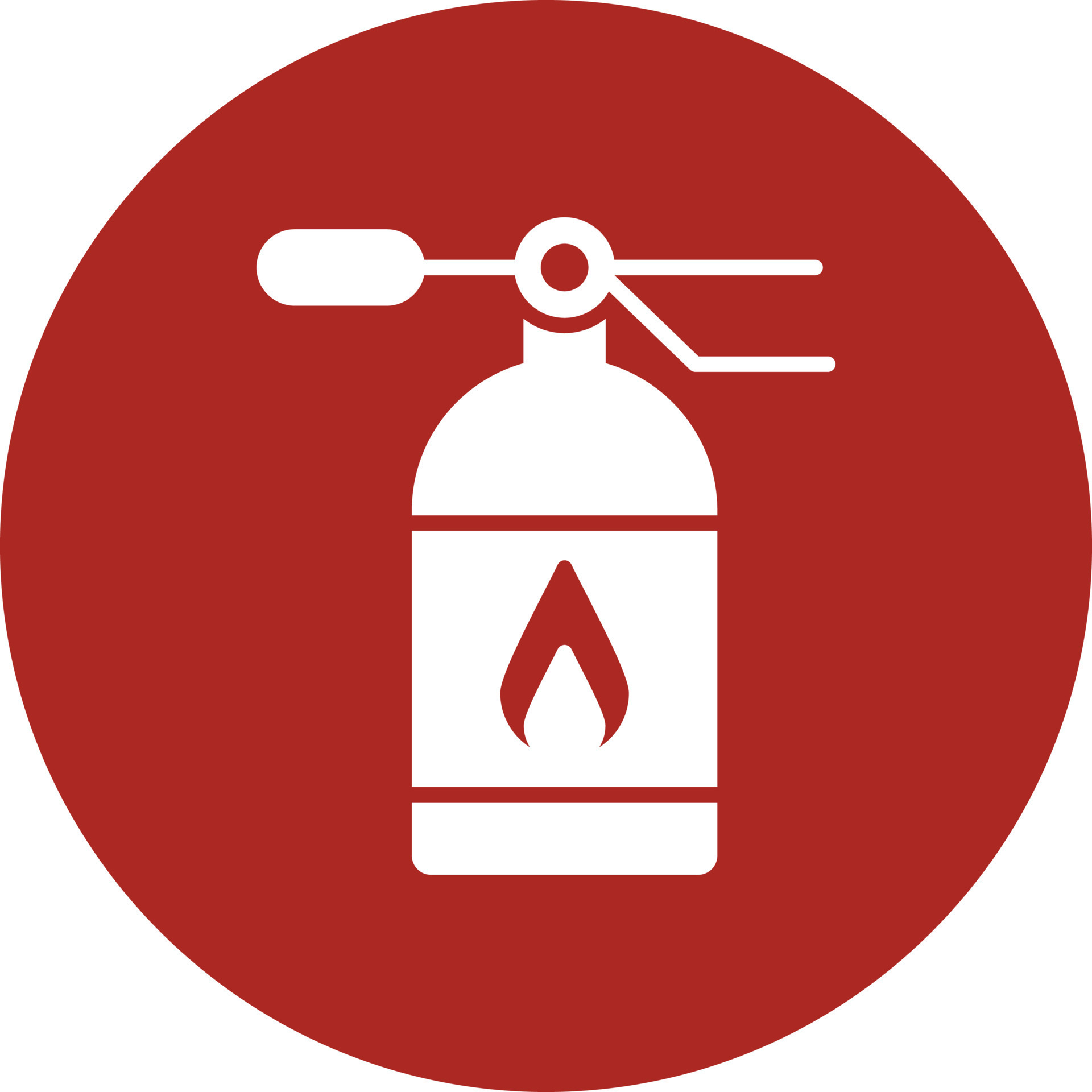 Fire Extinguisher Glyph Circle Multicolor 9862851 Vector Art at Vecteezy