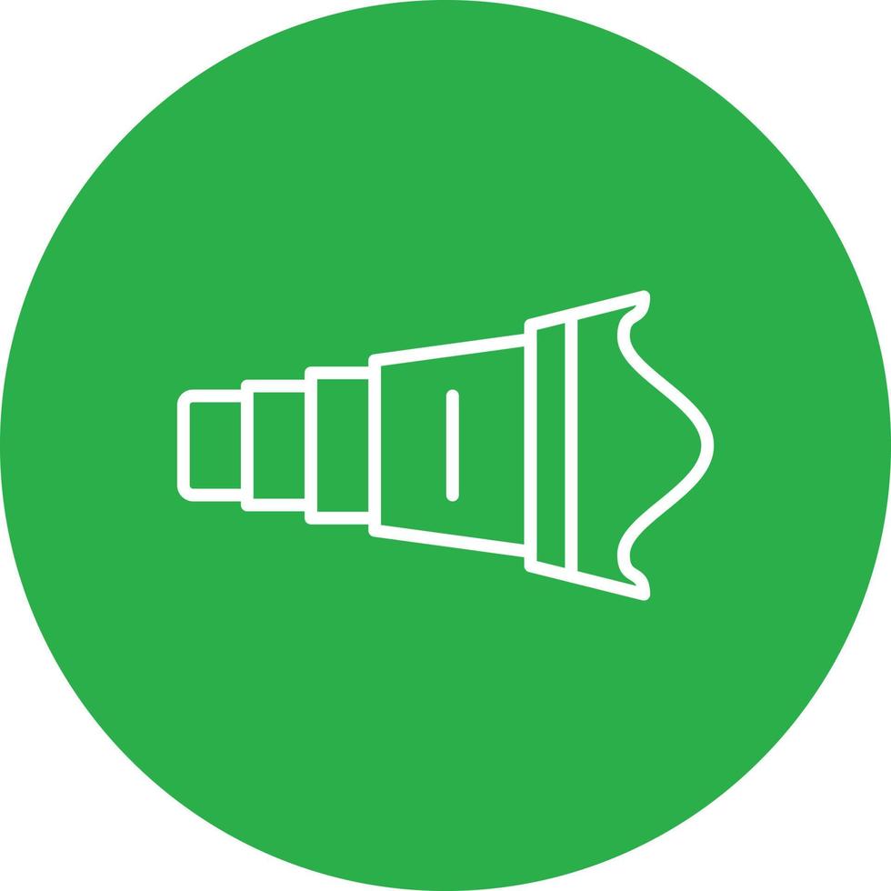 Camera Line Circle Multicolor vector