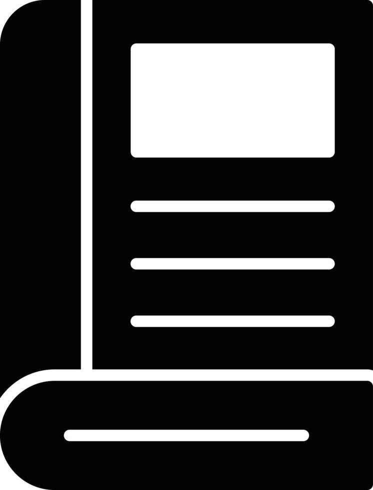Important Topic Glyph Icon vector