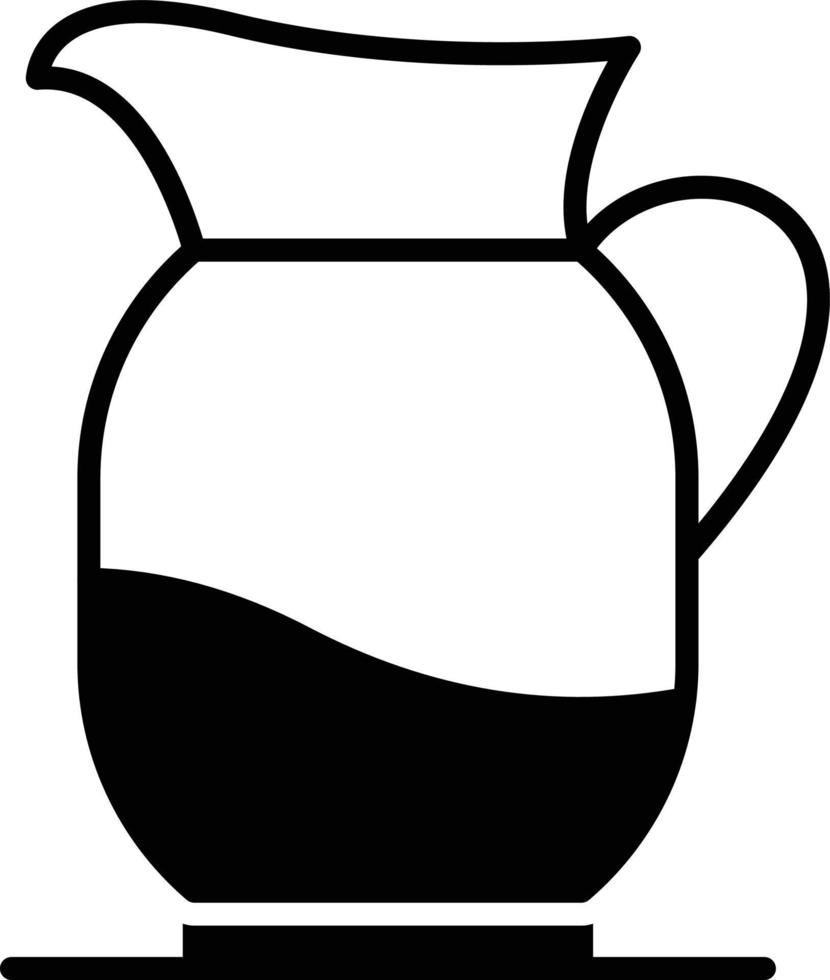 Lemonade Glyph Icon vector