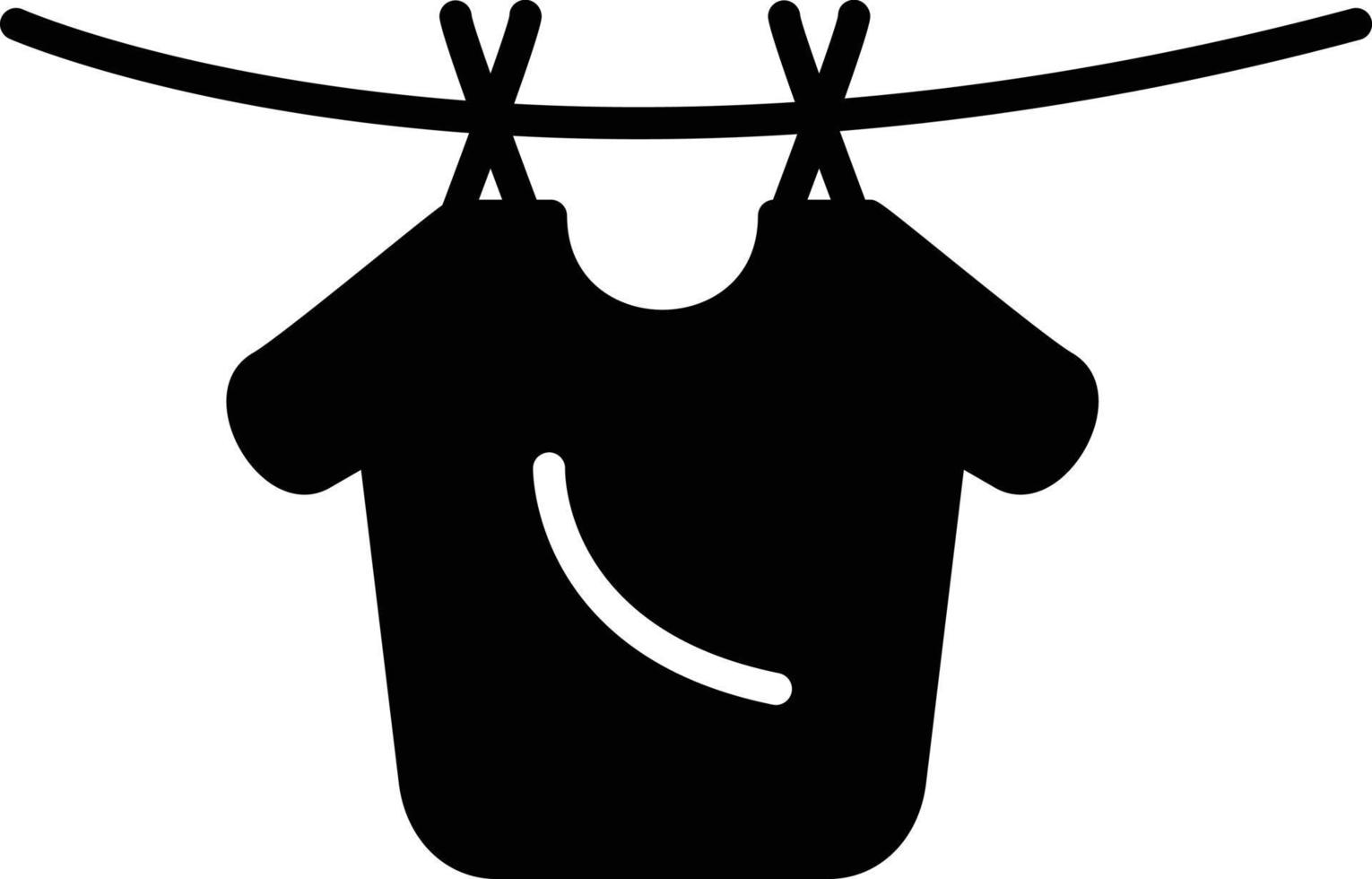 Laundry Glyph Icon vector