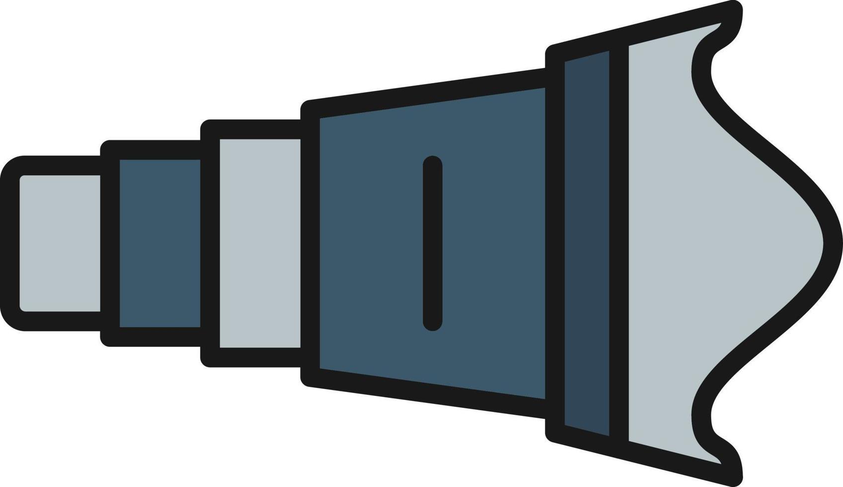 Camera Line Filled vector