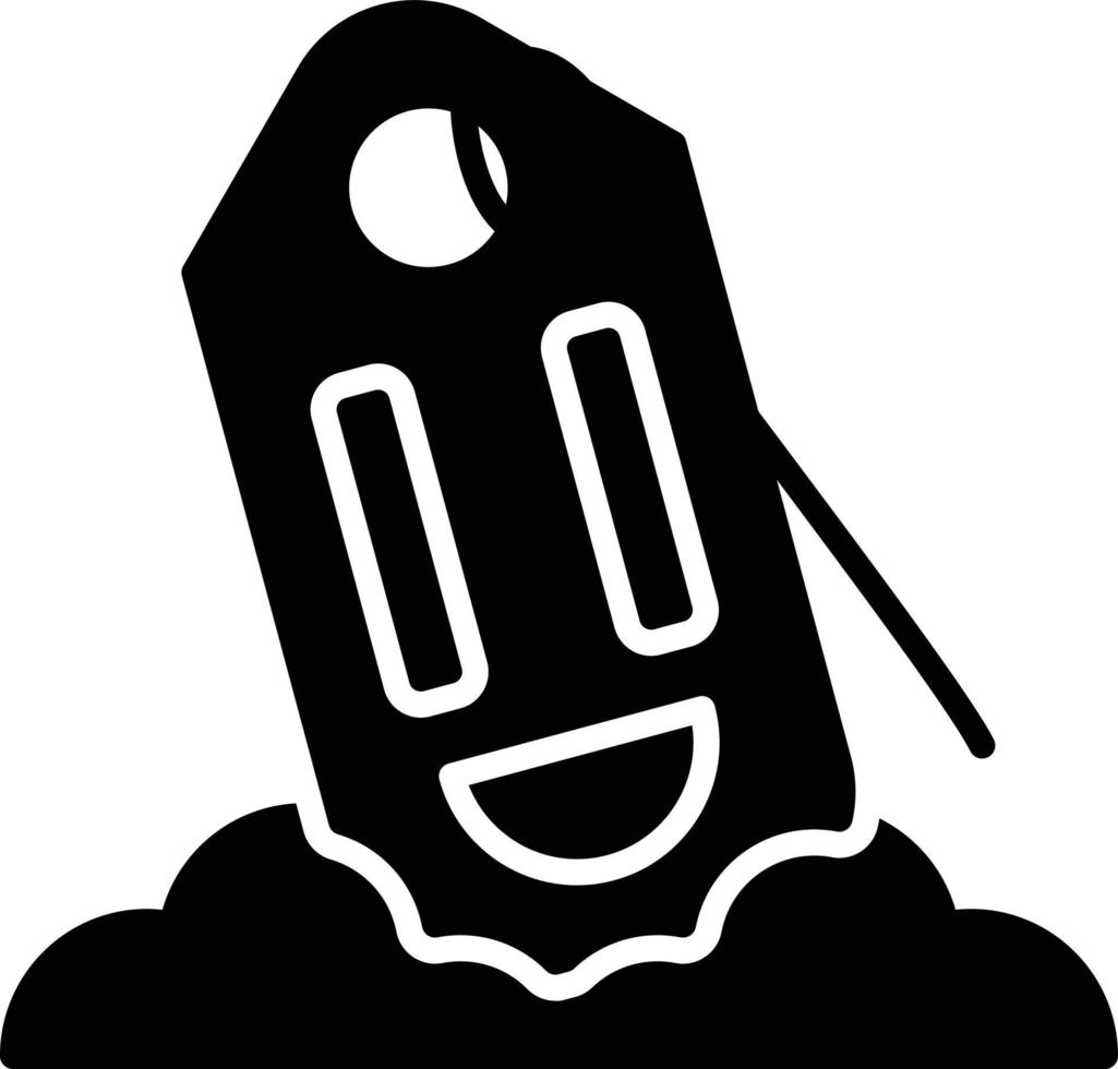 Rescue Buoy Glyph Icon vector