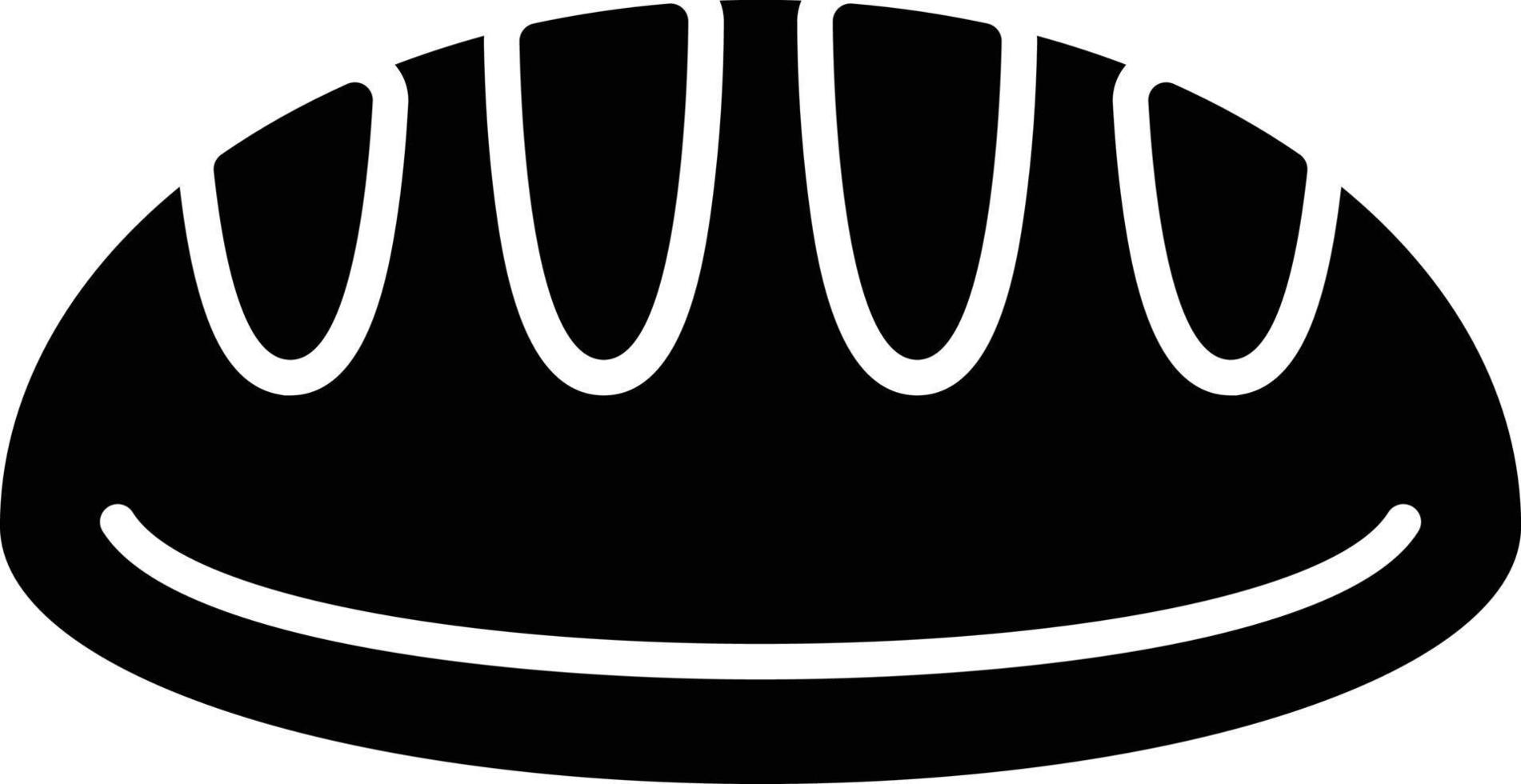 Bread Glyph Icon vector