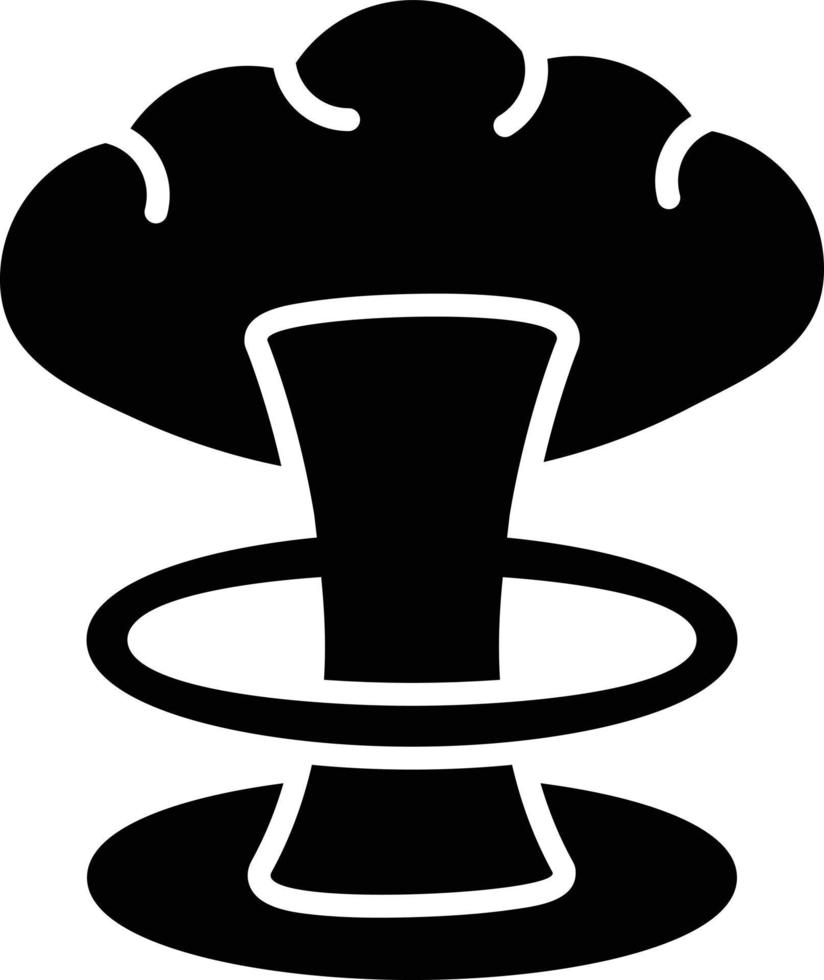 Explosive Glyph Icon vector