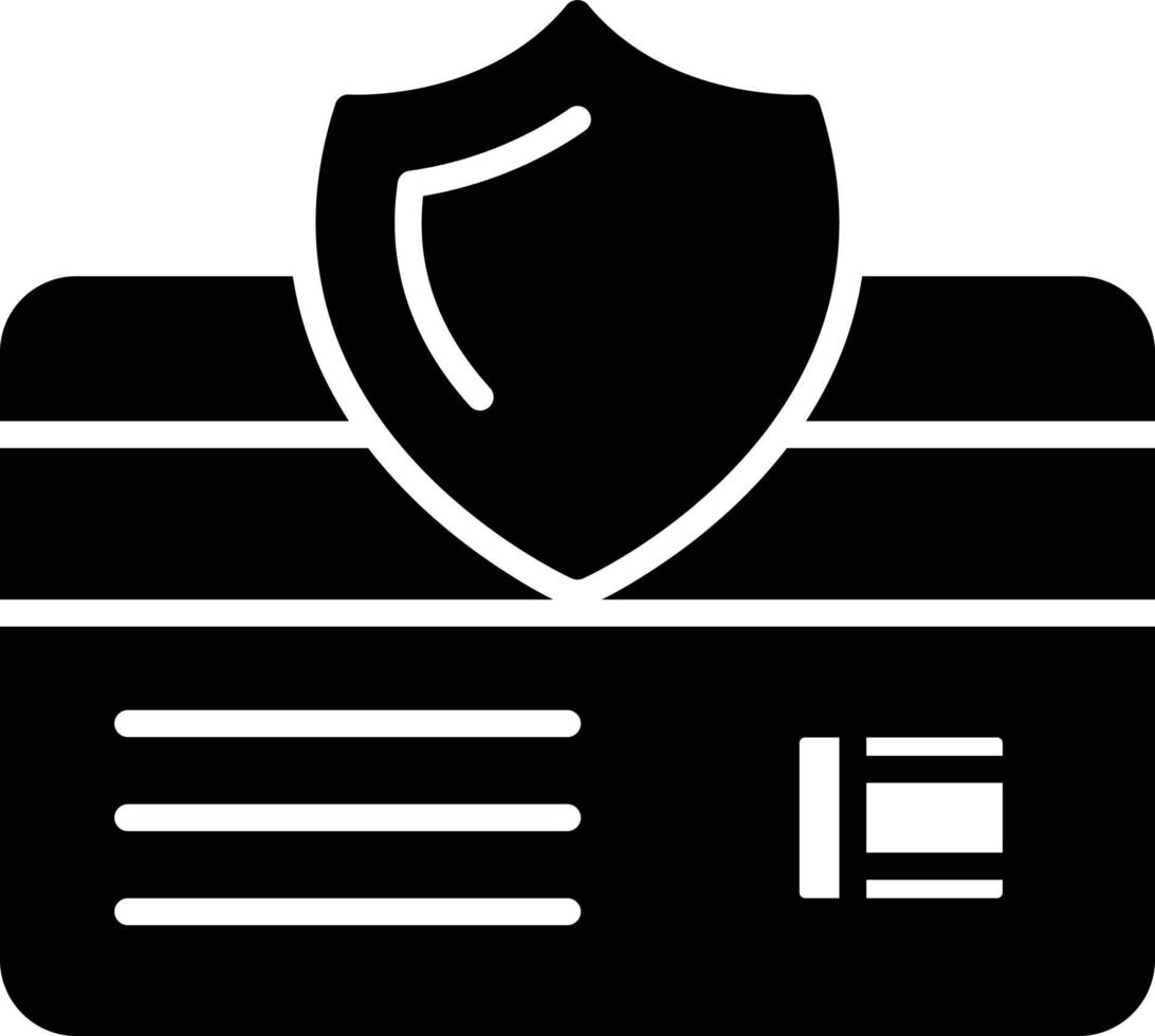 Transaction Glyph Icon vector