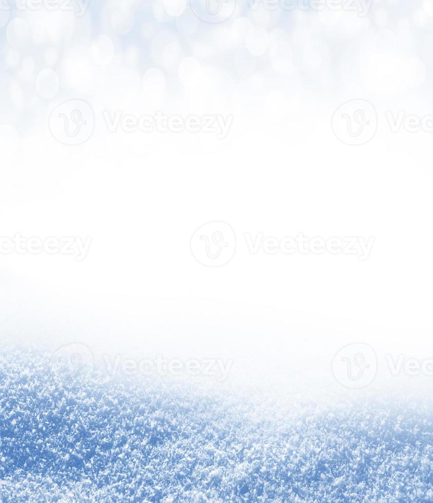 Background of snow. Winter landscape. photo