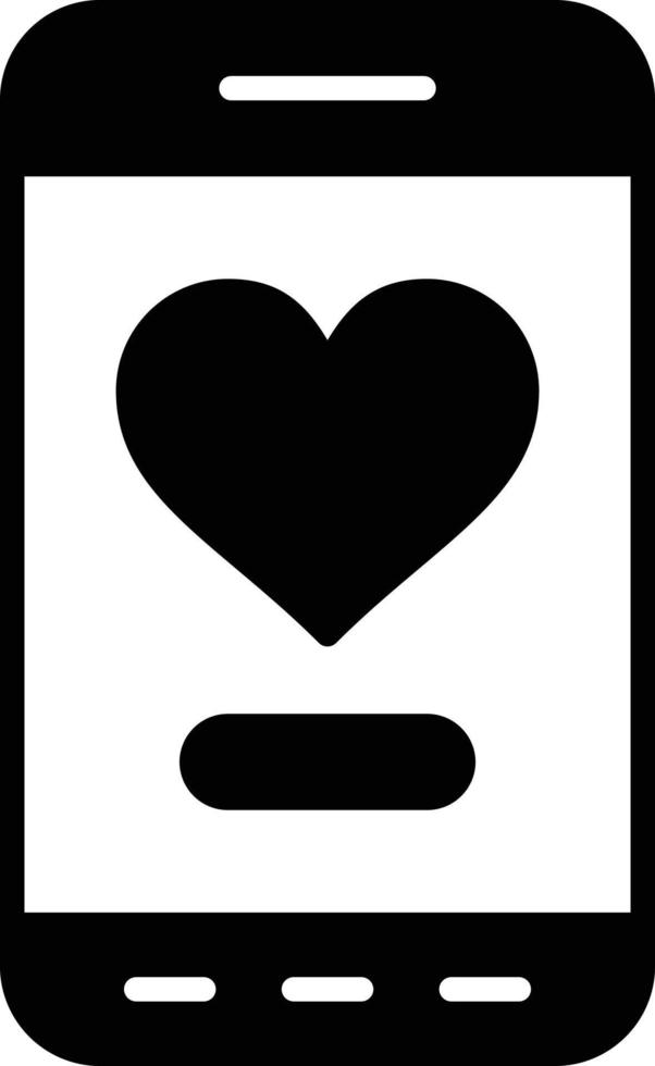 Online Donation Glyph Icon vector