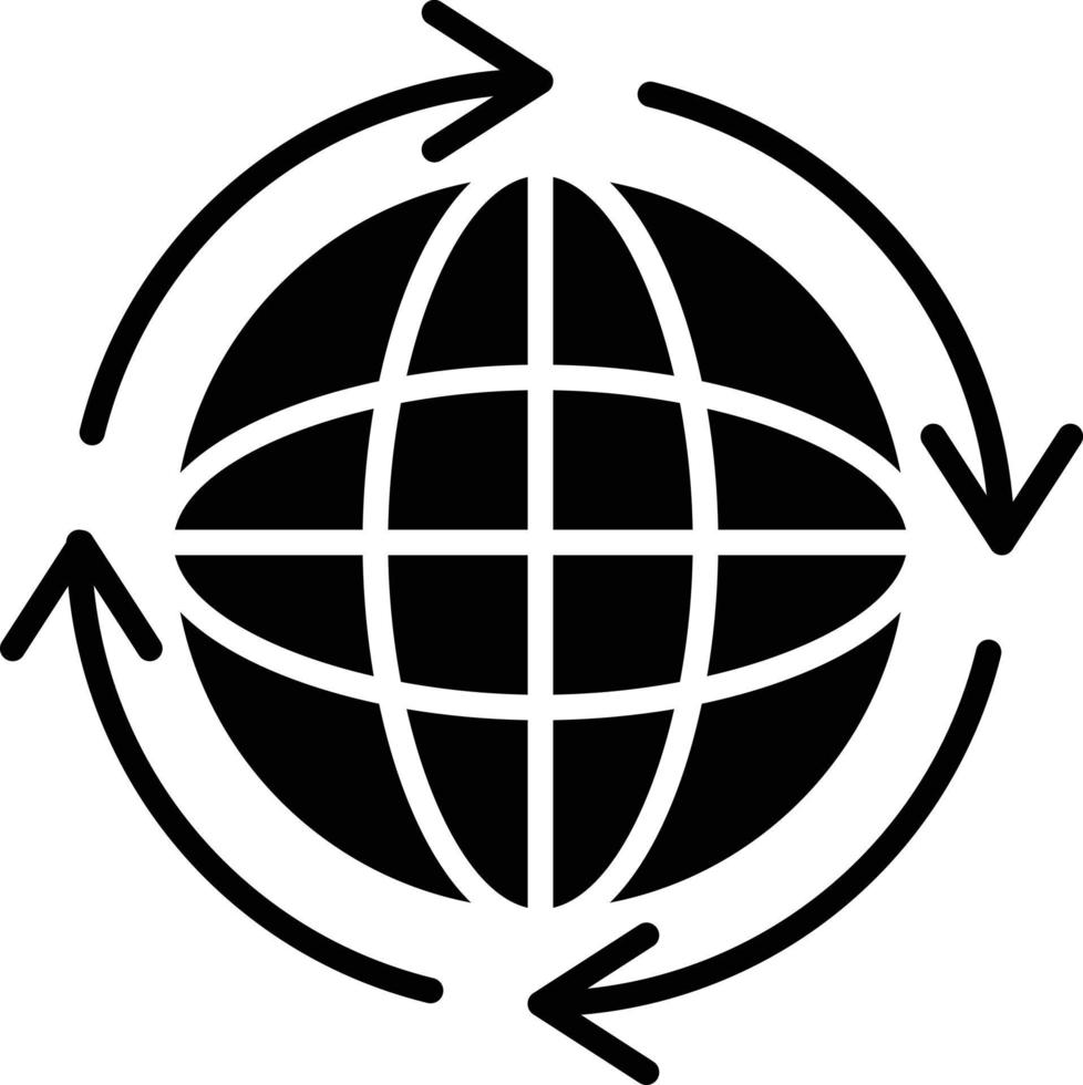 Reuse Glyph Icon vector