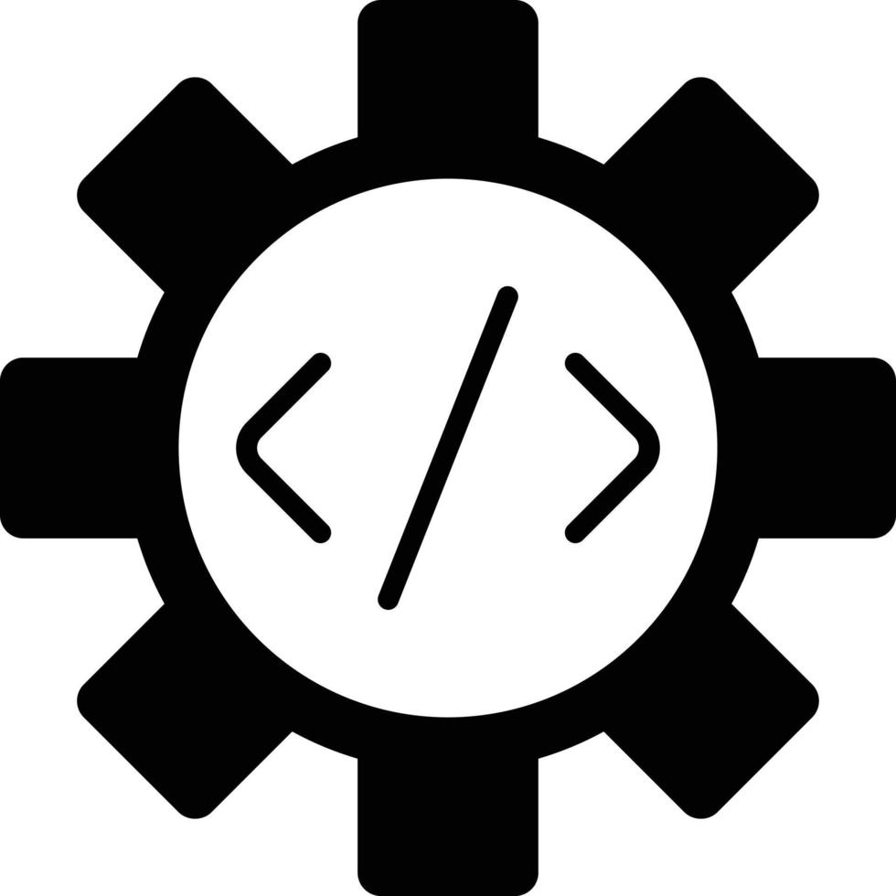 Programming Glyph Icon 9865234 Vector Art at Vecteezy
