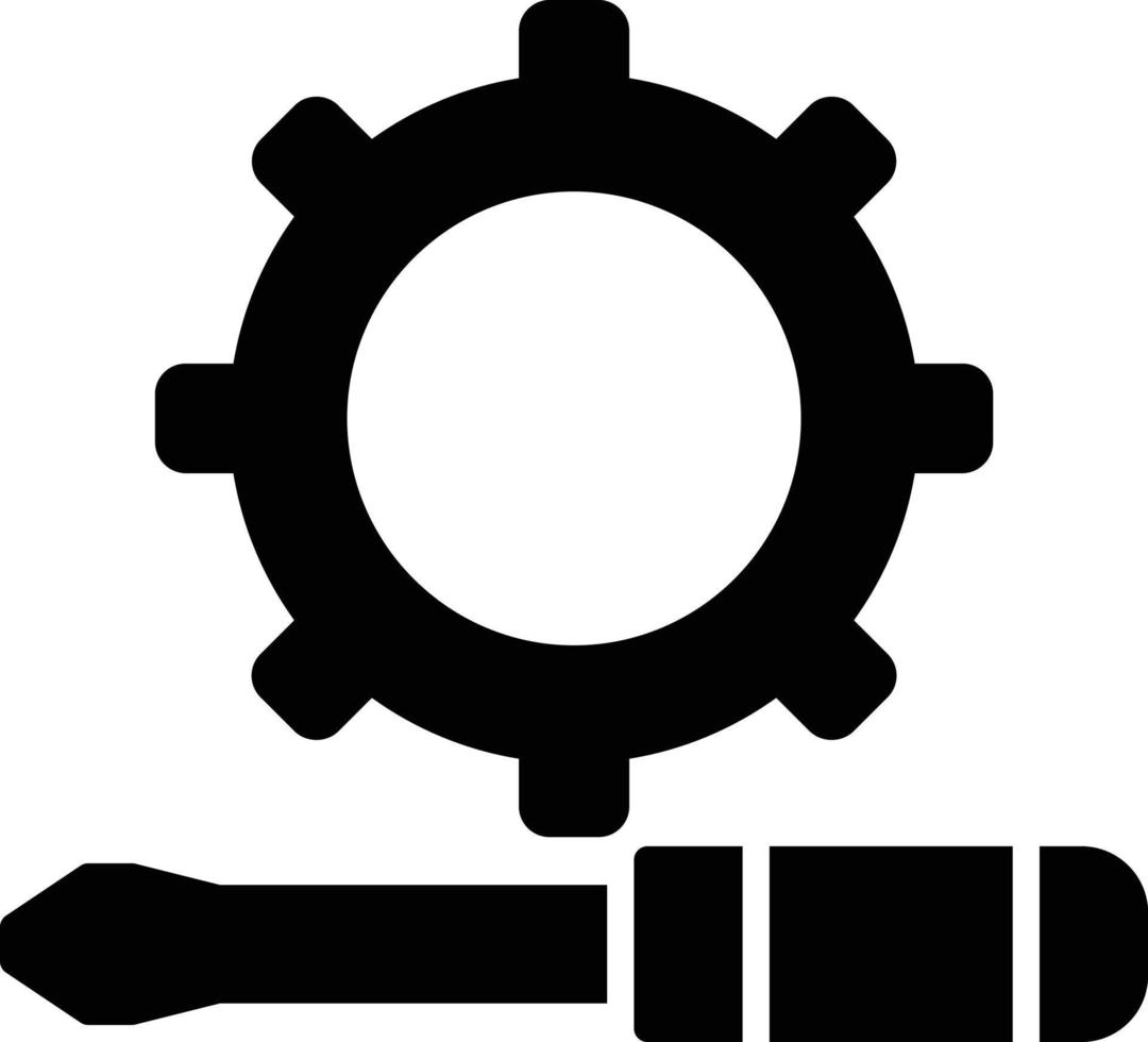 Repair Glyph Icon vector