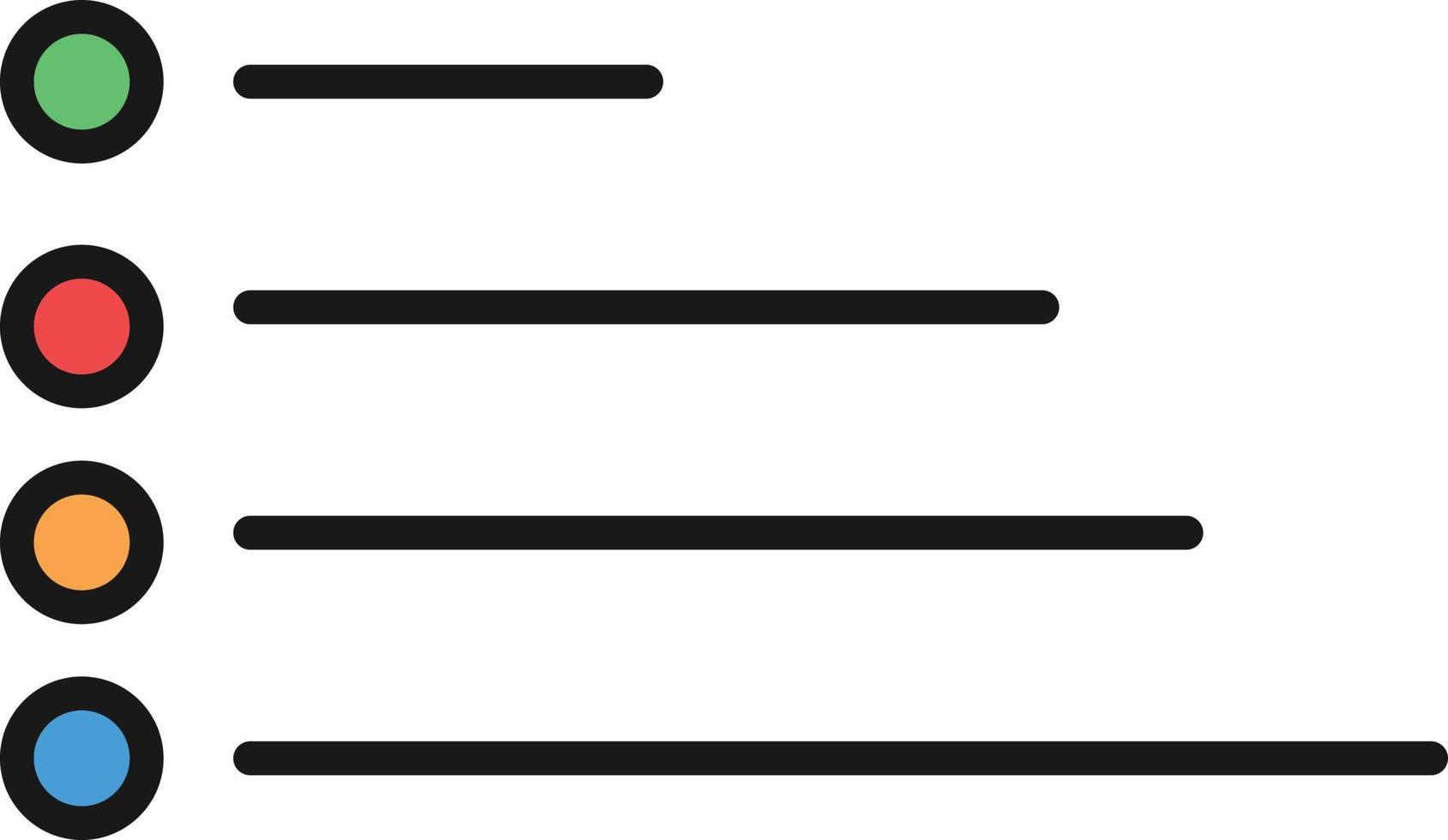 Option Line Filled vector