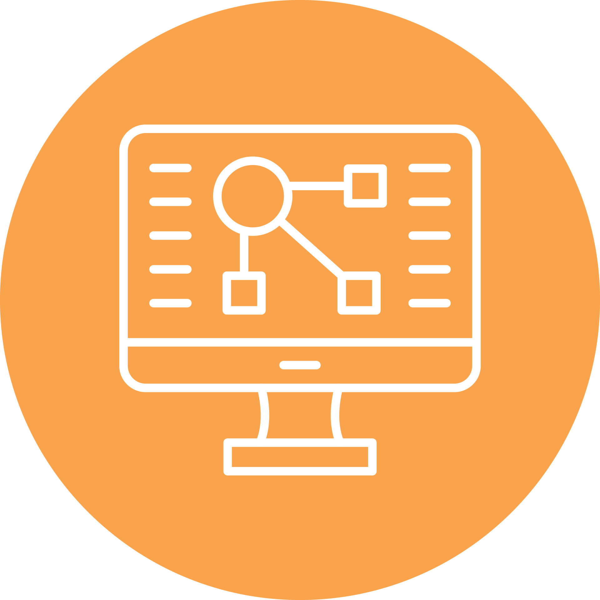 Workflow Line Circle Multicolor 9865402 Vector Art at Vecteezy