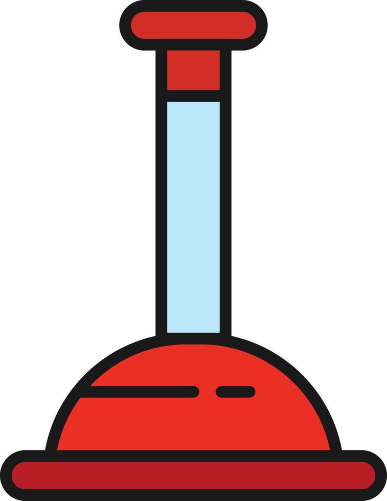 Plunger Line Filled vector