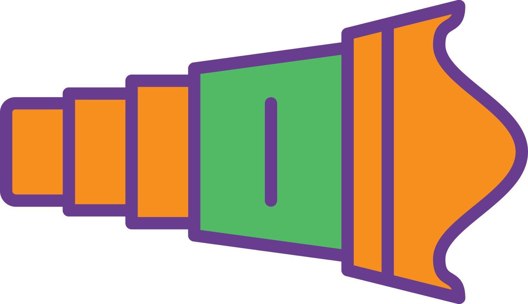 Camera Line Multicolor vector
