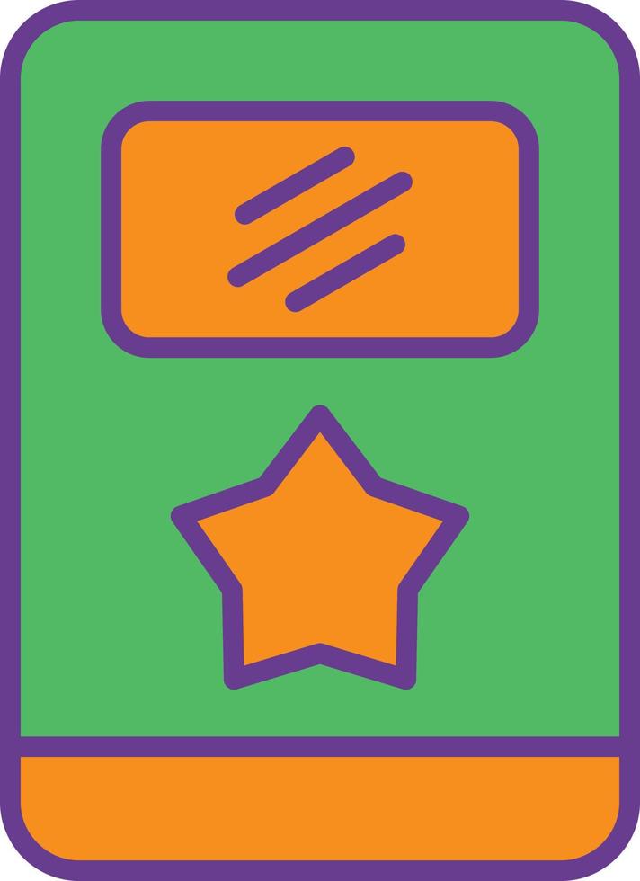 Police Shield Line Filled Two Color vector