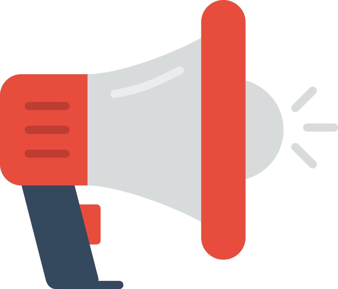 Megaphone Flat Icon vector