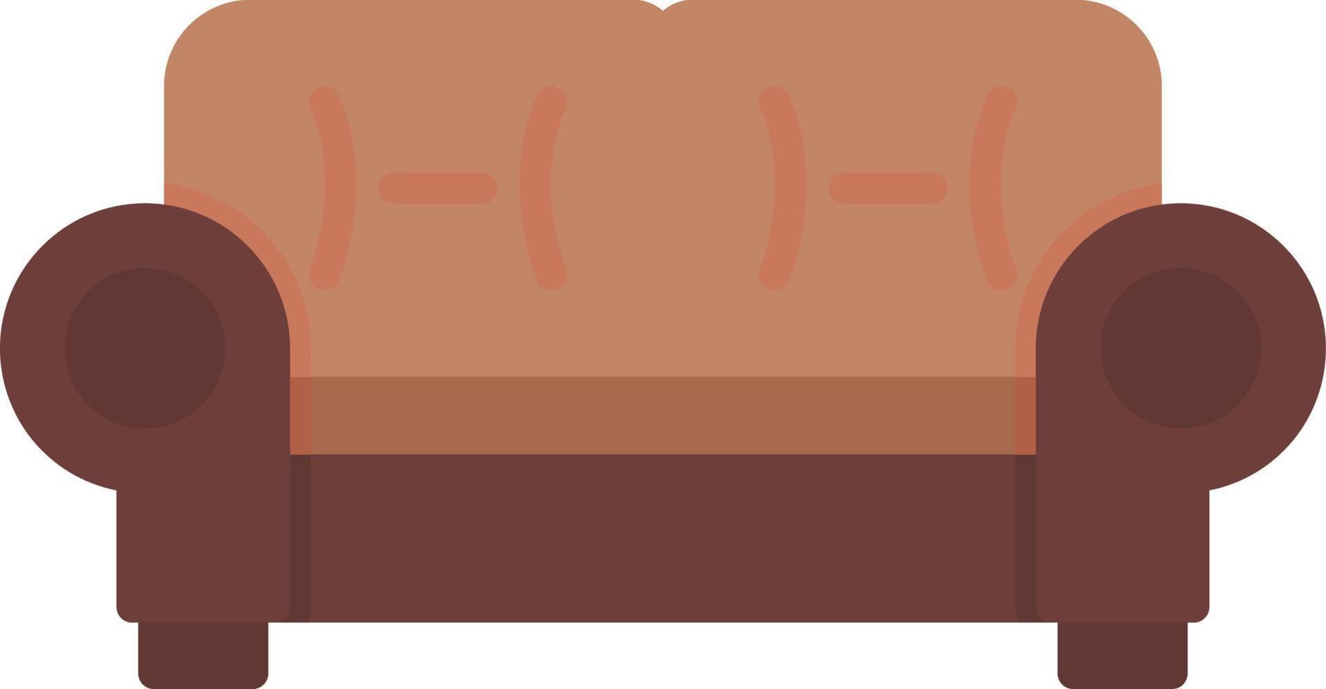Sofa Flat Icon vector