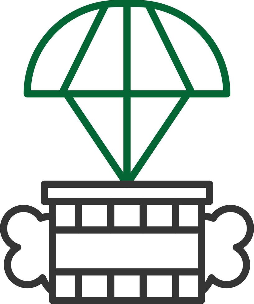 Supply Line Two Color vector