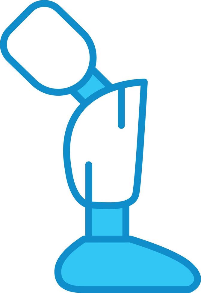 Prosthesis Line Multicolor vector