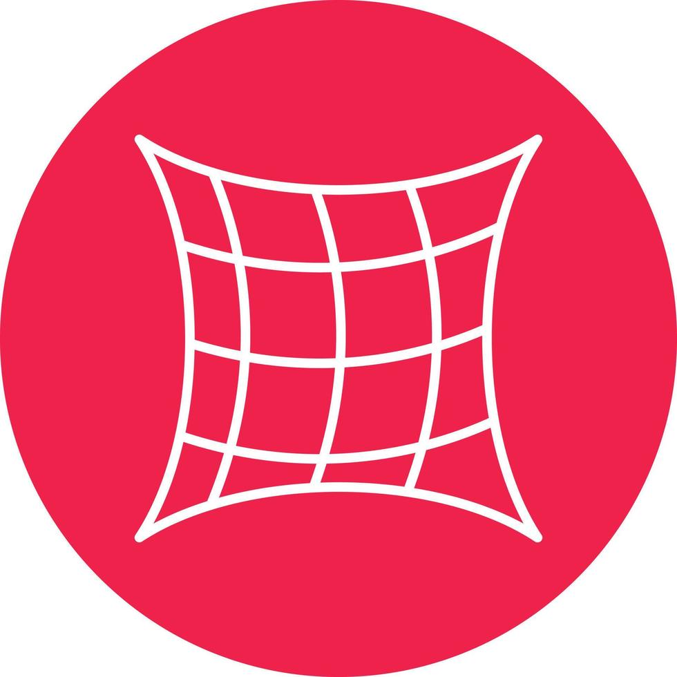 Net Line Circle Multicolor vector