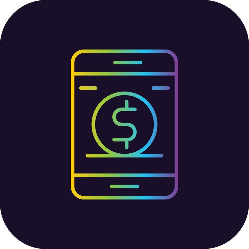 Donation Gradient Icon vector