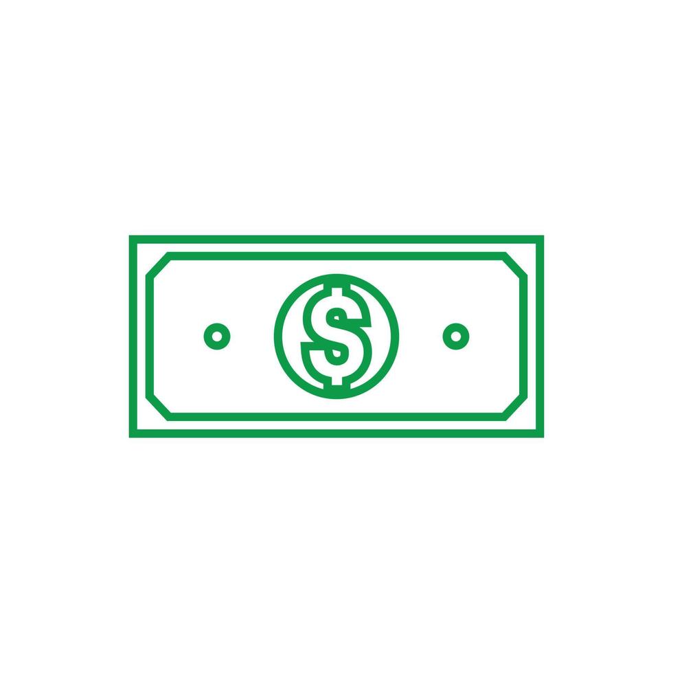 Money icon vector. money icon vector illustration