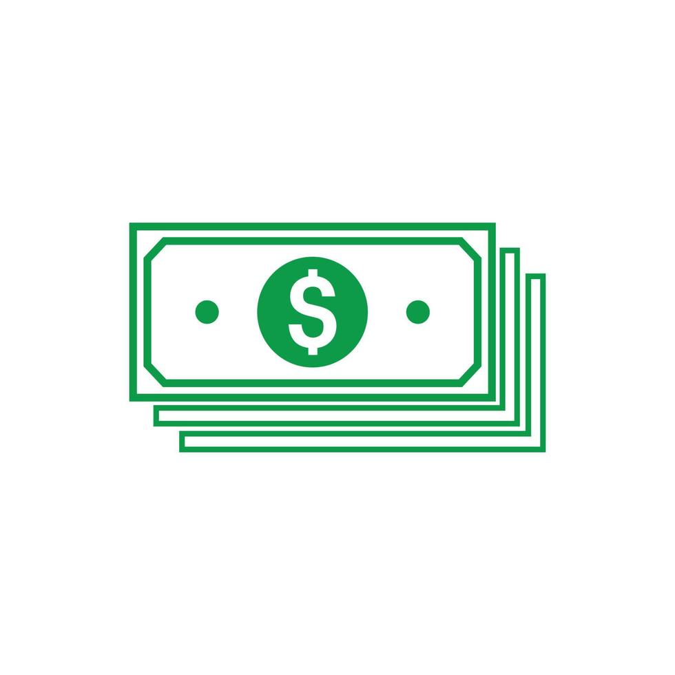 money icon vector. money icon vector illustration