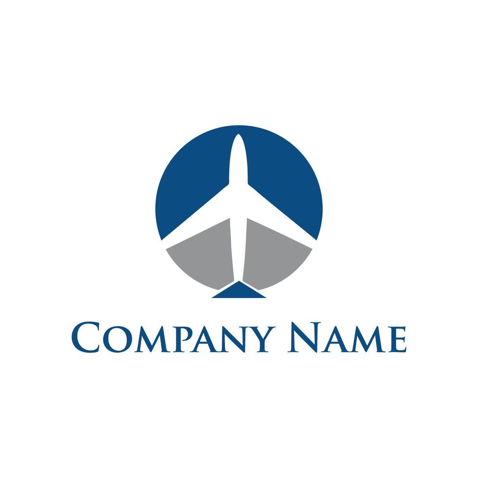 Airplane logo vector. airplane logo vector concept,