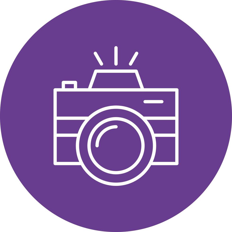 Camera Line Circle Multicolor 9867950 Vector Art at Vecteezy