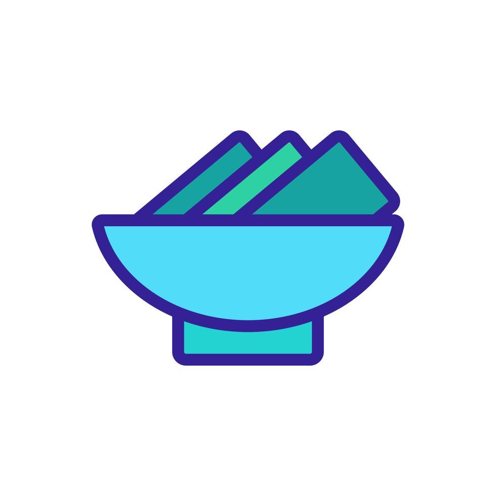 nori rolls icon vector outline illustration