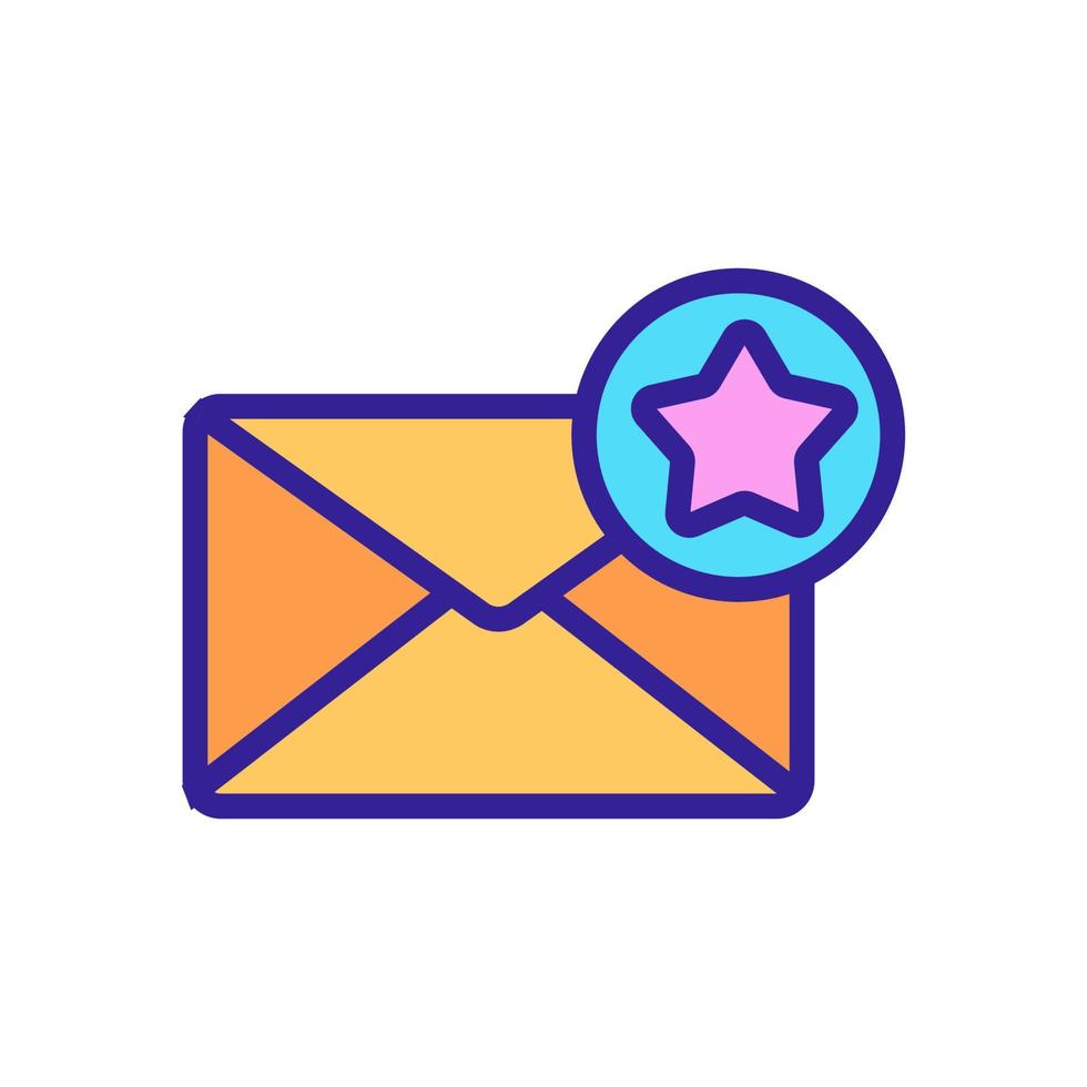 Notice event icon vector. Isolated contour symbol illustration vector