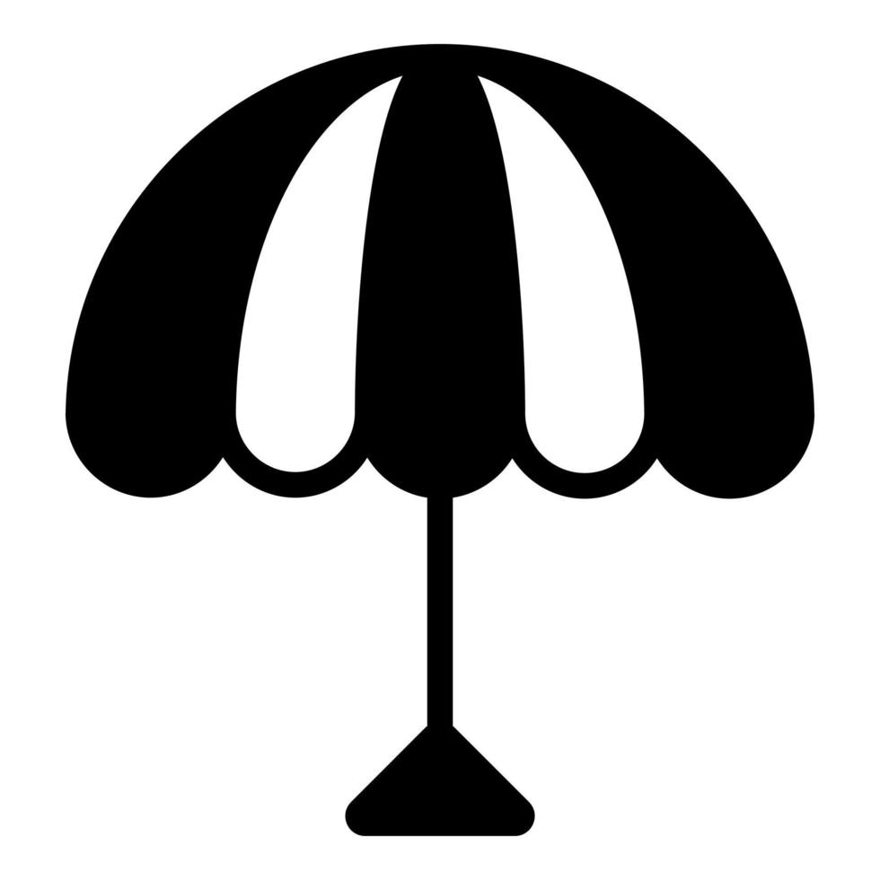 umbrella vector icon glyph style for Web and Mobile.