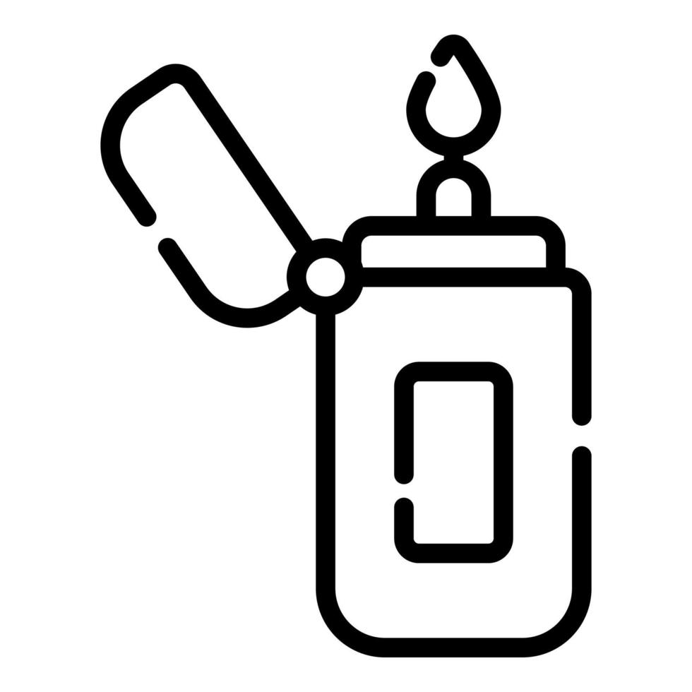 lighter vector icon thin line style for Web and Mobile.