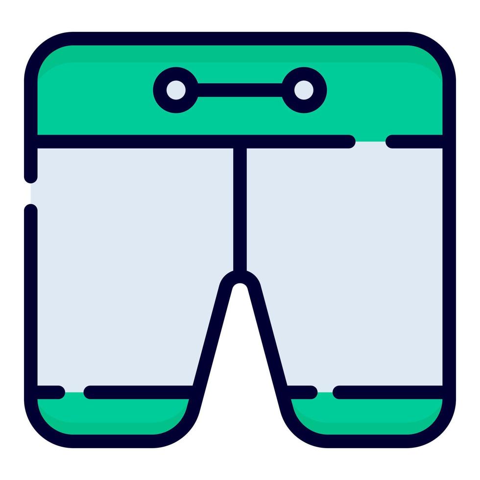 short vector icon. colored outline style for Web and Mobile.