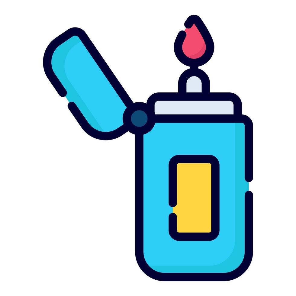 lighter vector icon. colored outline style for Web and Mobile.