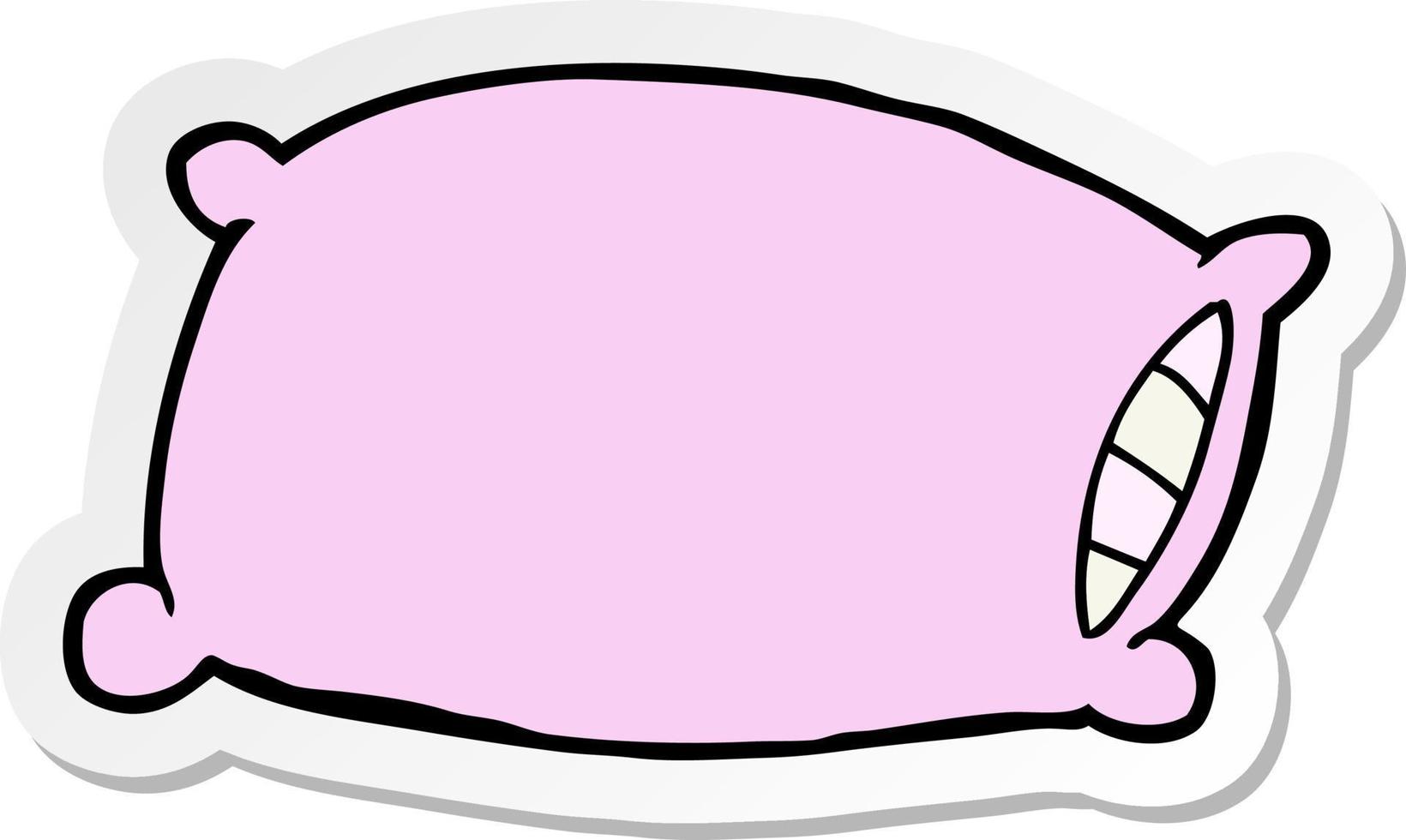 sticker of a cartoon pillow 9872598 Vector Art at Vecteezy sticker of a cartoon pillow 9872598 Vector Art at Vecteezy