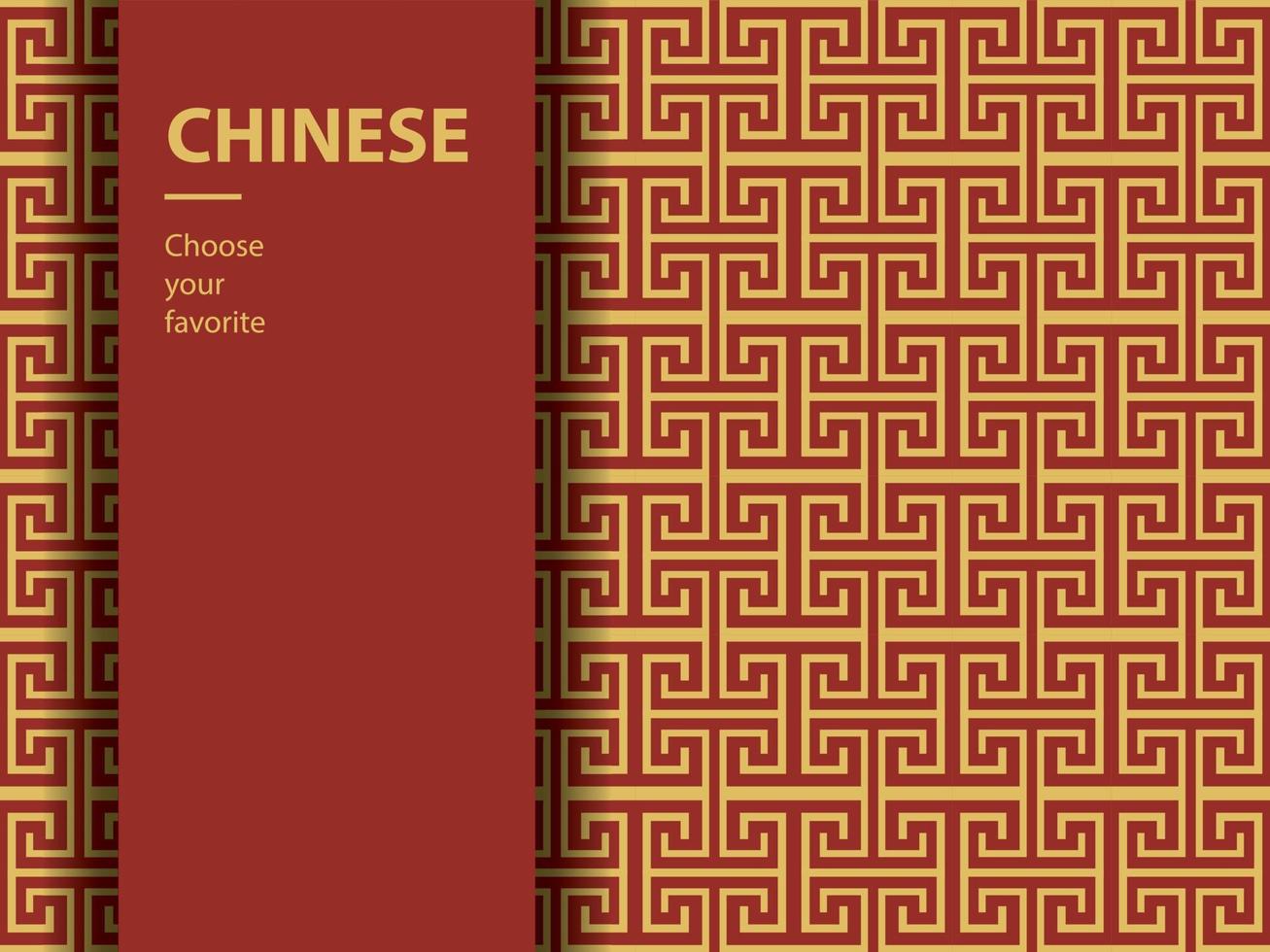 chuseok mid autumn festival background template chinese new year seamless wallpaper pattern backdrop vector