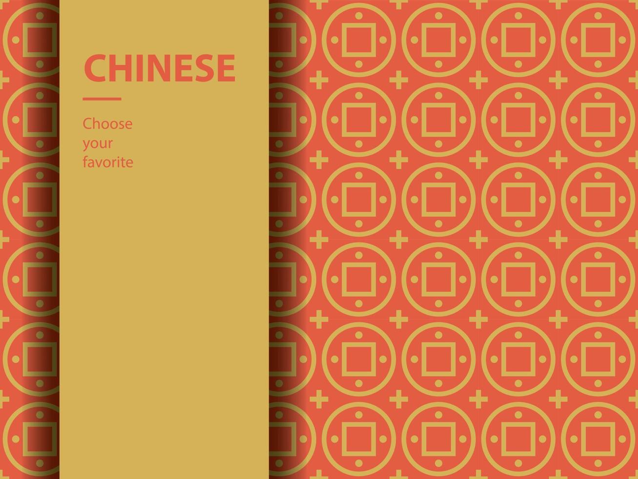 chuseok mid autumn festival background template chinese new year seamless wallpaper pattern backdrop vector