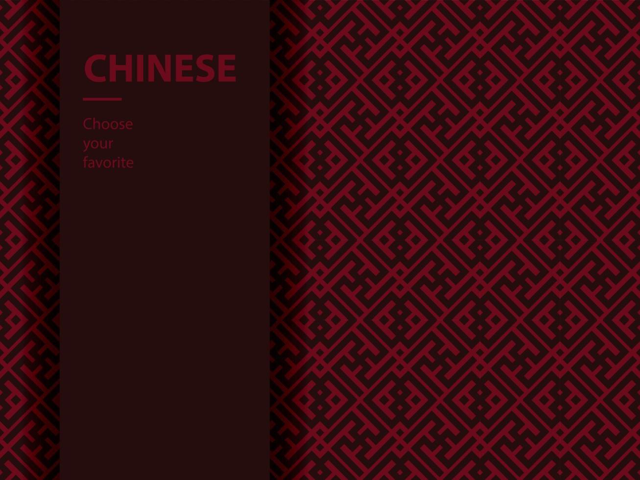 chuseok mid autumn festival background template chinese new year seamless wallpaper pattern backdrop vector