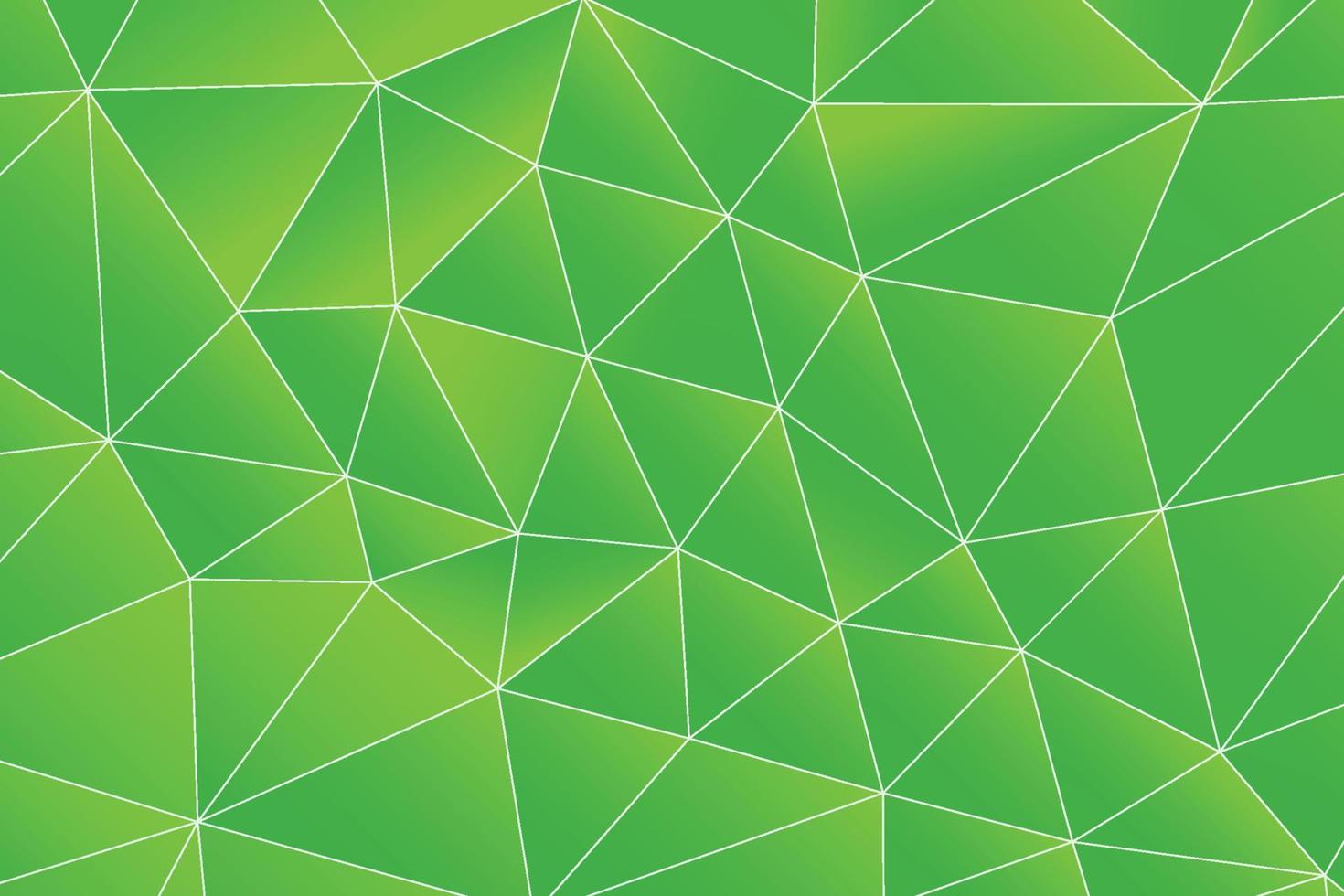 Abstract background colorful green geometric shape vector