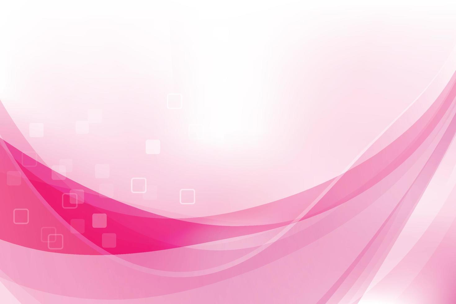 curva de fondo abstracto y mezcla rosa claro 001 vector