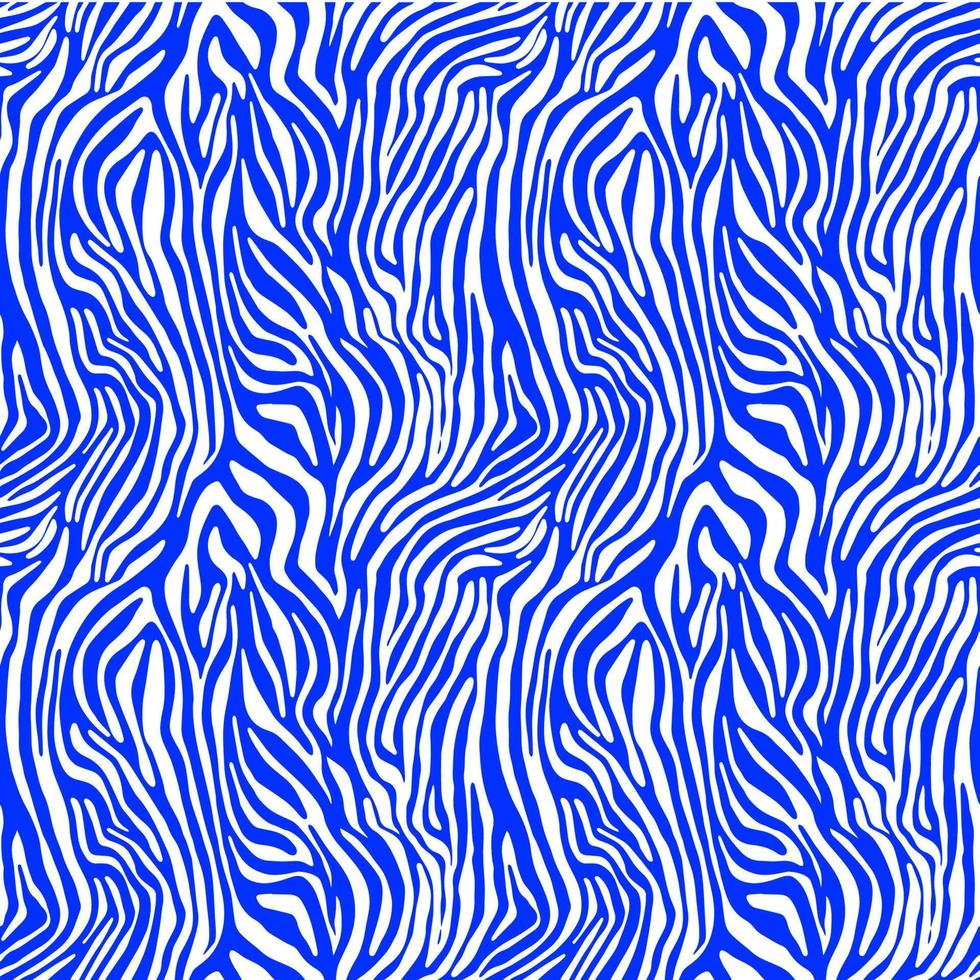 Vector animal print. Zebra ornament. Seamless pattern